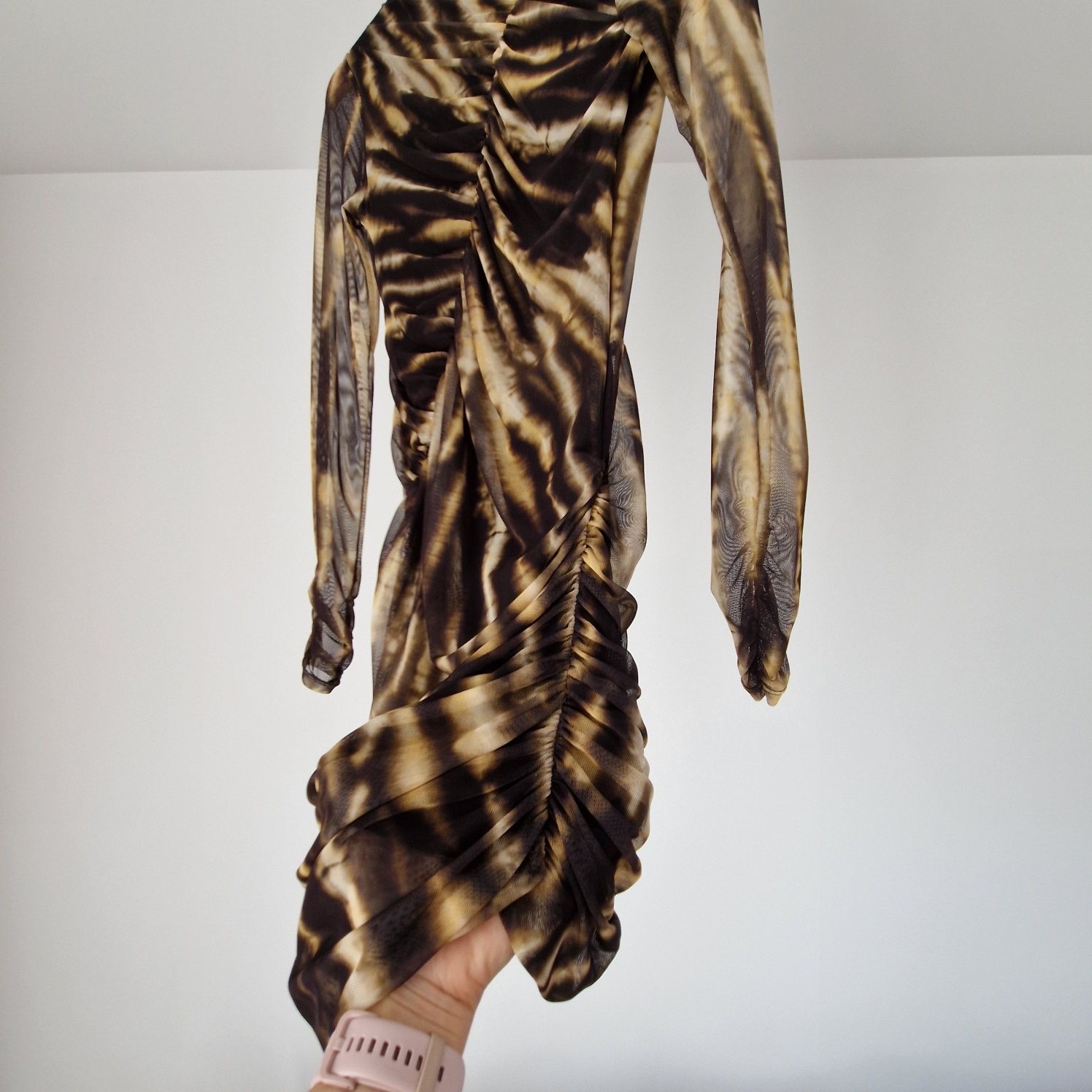 Rochie animal print Mango, marimea M