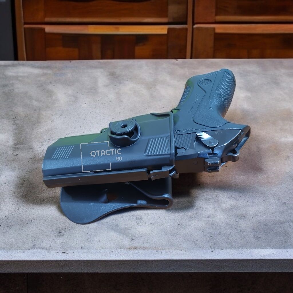 Toc pistol Beretta PX4 Storm,retenție de siguranță,prindere pe centura