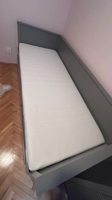 ÅKREHAMN
Saltea din spumă, fermă/alb, 90x200 cm