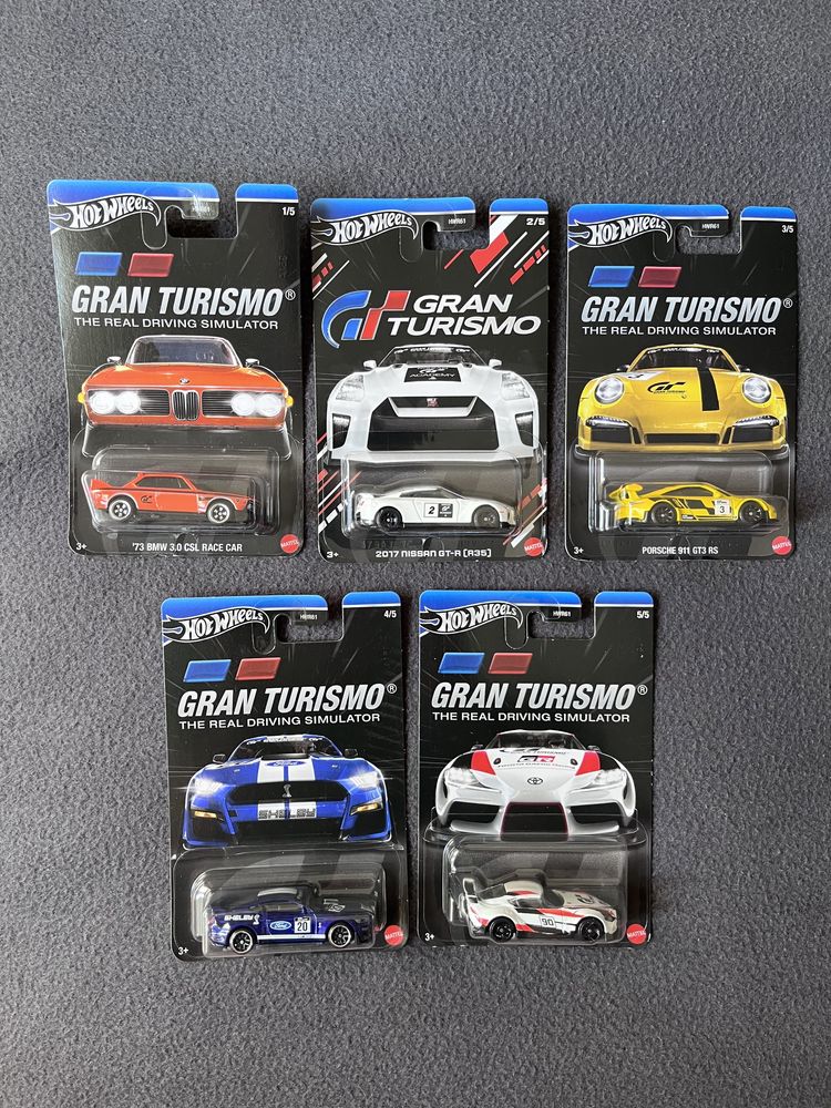 Set Hot Wheels Gran Turismo