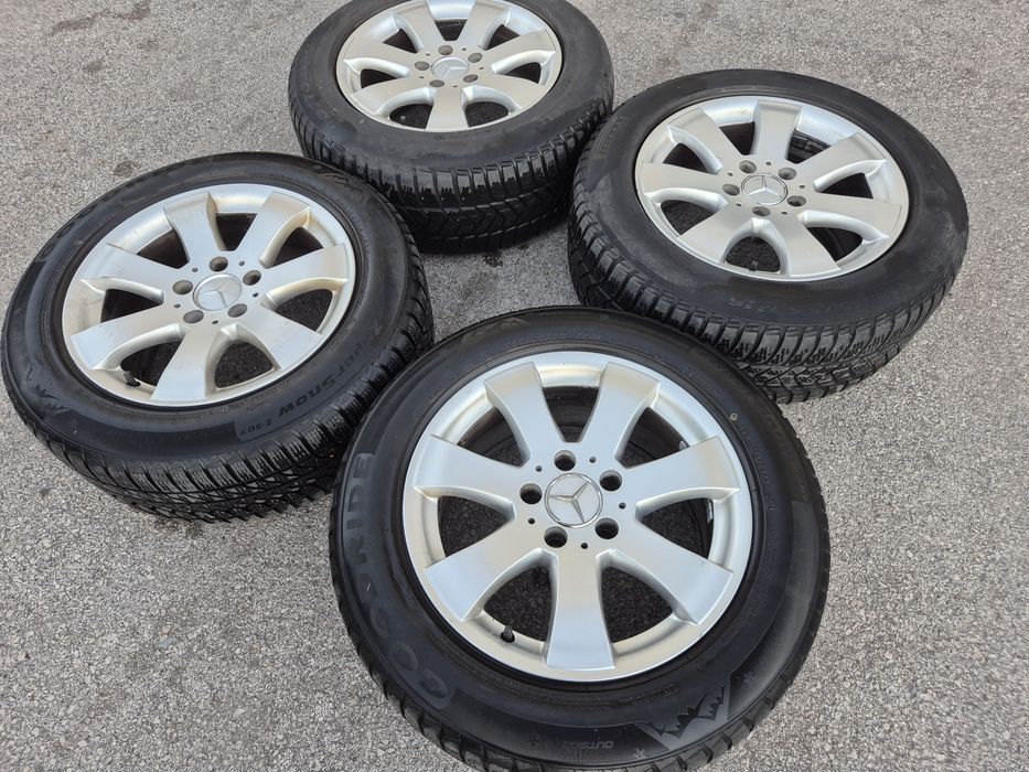 5х112/16 зимни гуми Мерцедес Шкода Ауди 5x112/16 Mercedes C E ML