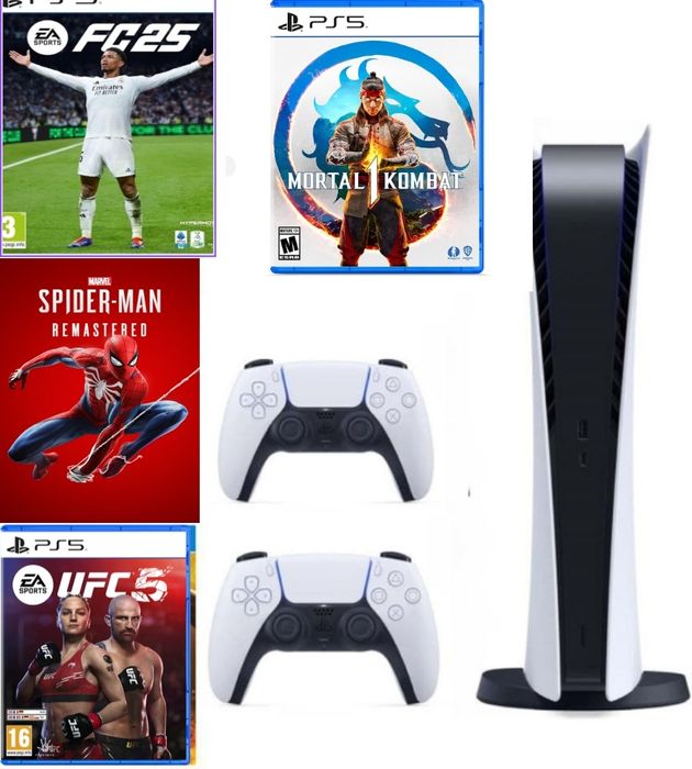 Пс 5| Ps 5 с играми без дисковод