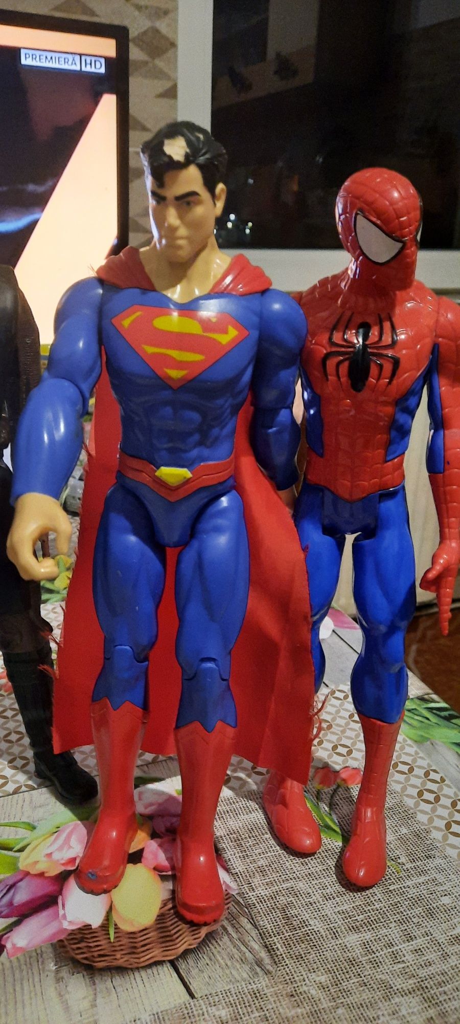 Figurine mari Spiderman Superman și  Star Wars