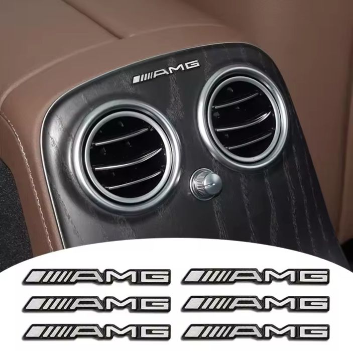 Emblema volan AMG / Interior Mercedes / Sticker Sigla Stema