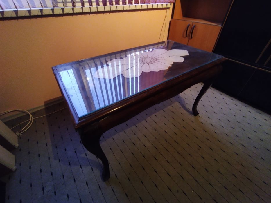 Кафява Старинна холна маса