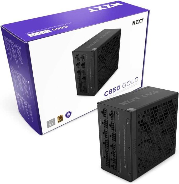Sursă PC NZXT C850 Gold ATX 3.1, 850W Modulara, 2 ani garanție
