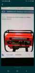 Generator de curent 220v,=2000w.=5,5 cp.benzina Motor OHV,Nou.