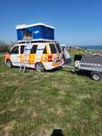Vand camper, autorulota masina pompieri.