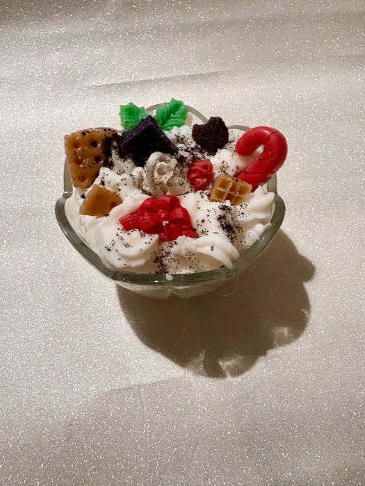 Соева свещ за Коледа