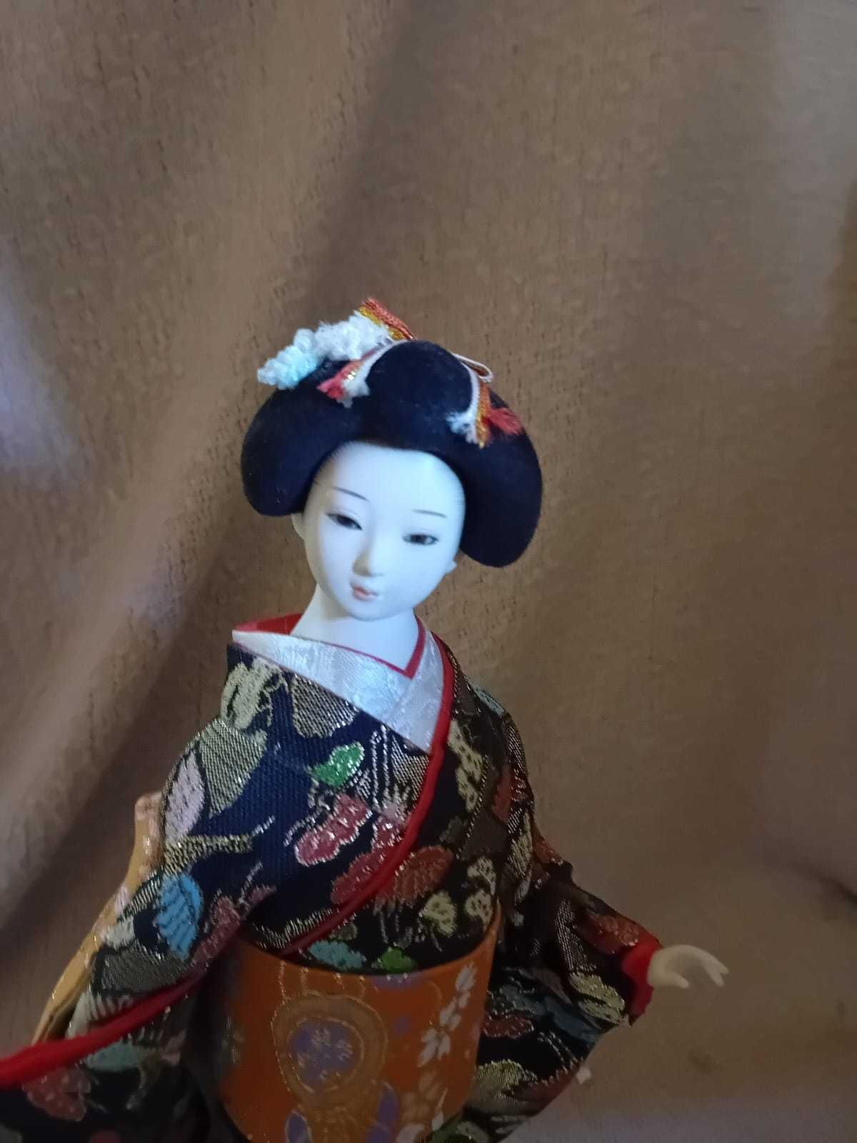 Statueta gheisa japoneza vintage din portelan