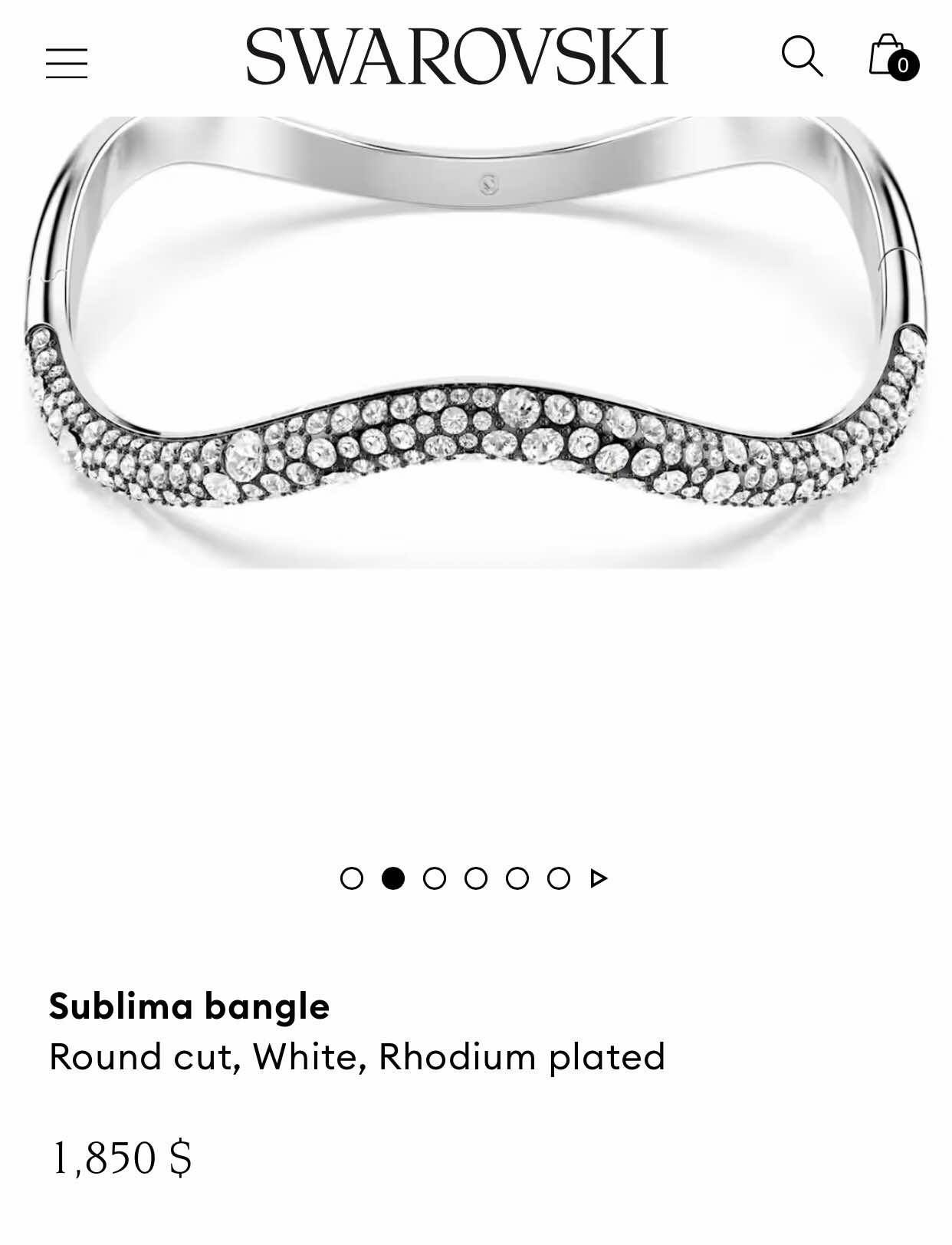 Swarovski silver