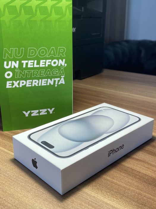 iPhone 15 / 128 GB / Sănătate baterie 100% / Nou sigilat