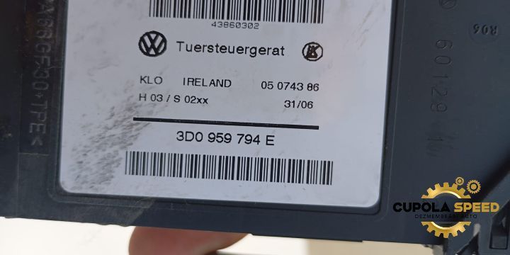 Motoras macara geam spate dreapta 3d0959794e Porsche Cayenne 955 [200