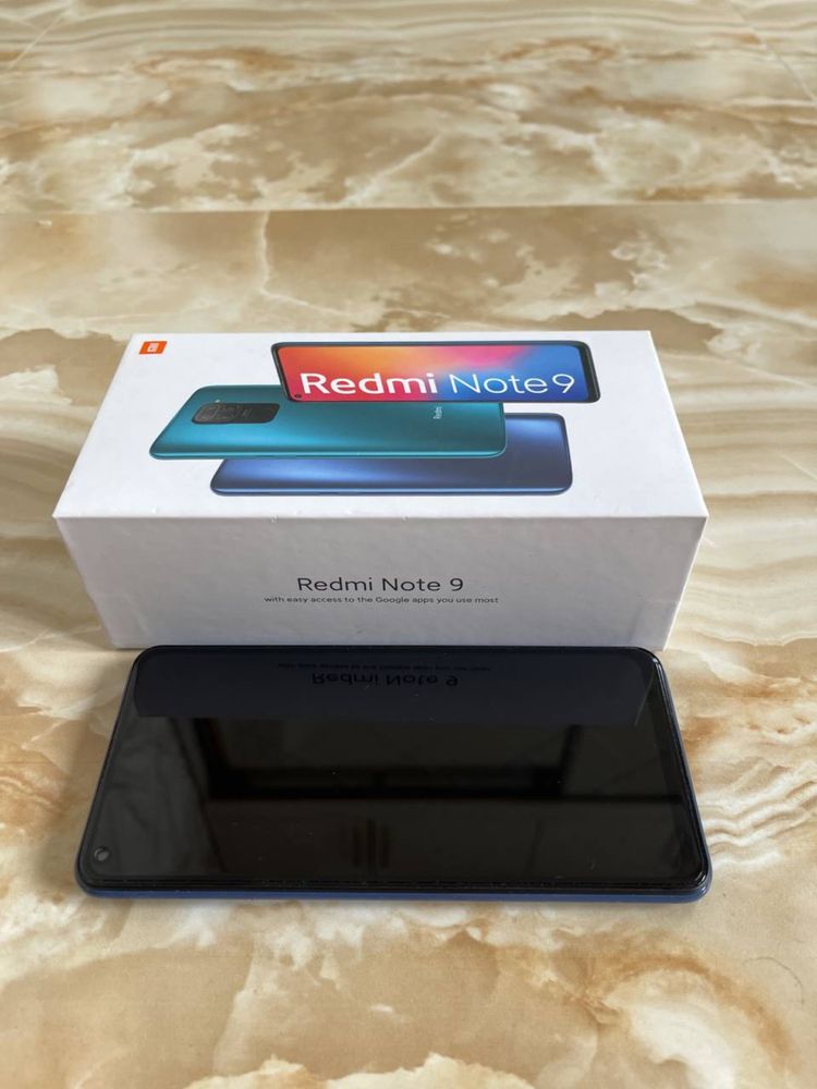 Redmi Note 9 Midnight Grey  128 G IDEAL