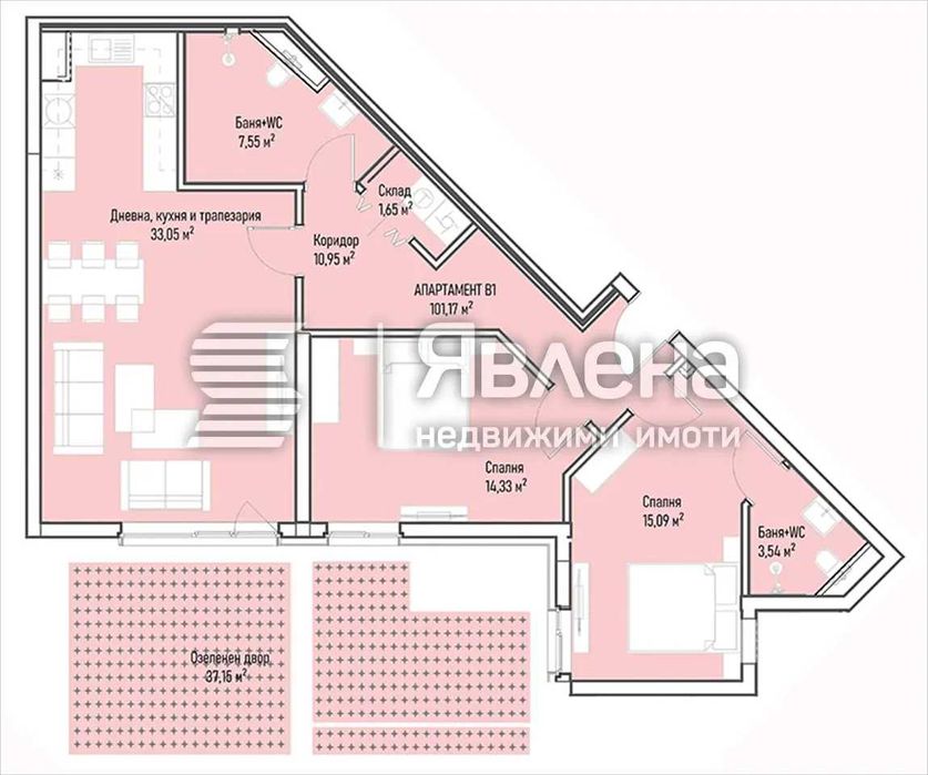Продава се Тристаен апартамент в София, Младост 4 - 136 кв.м за 1000 €/кв.м - Снимка #7