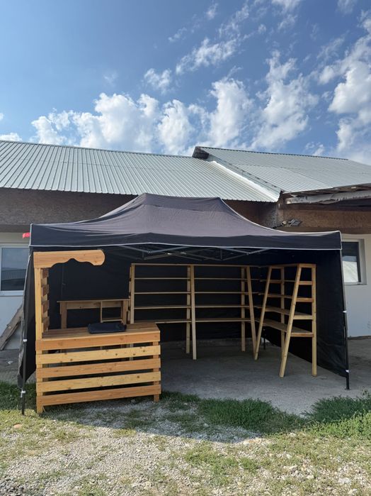 Cort pliabil pentru targuri
