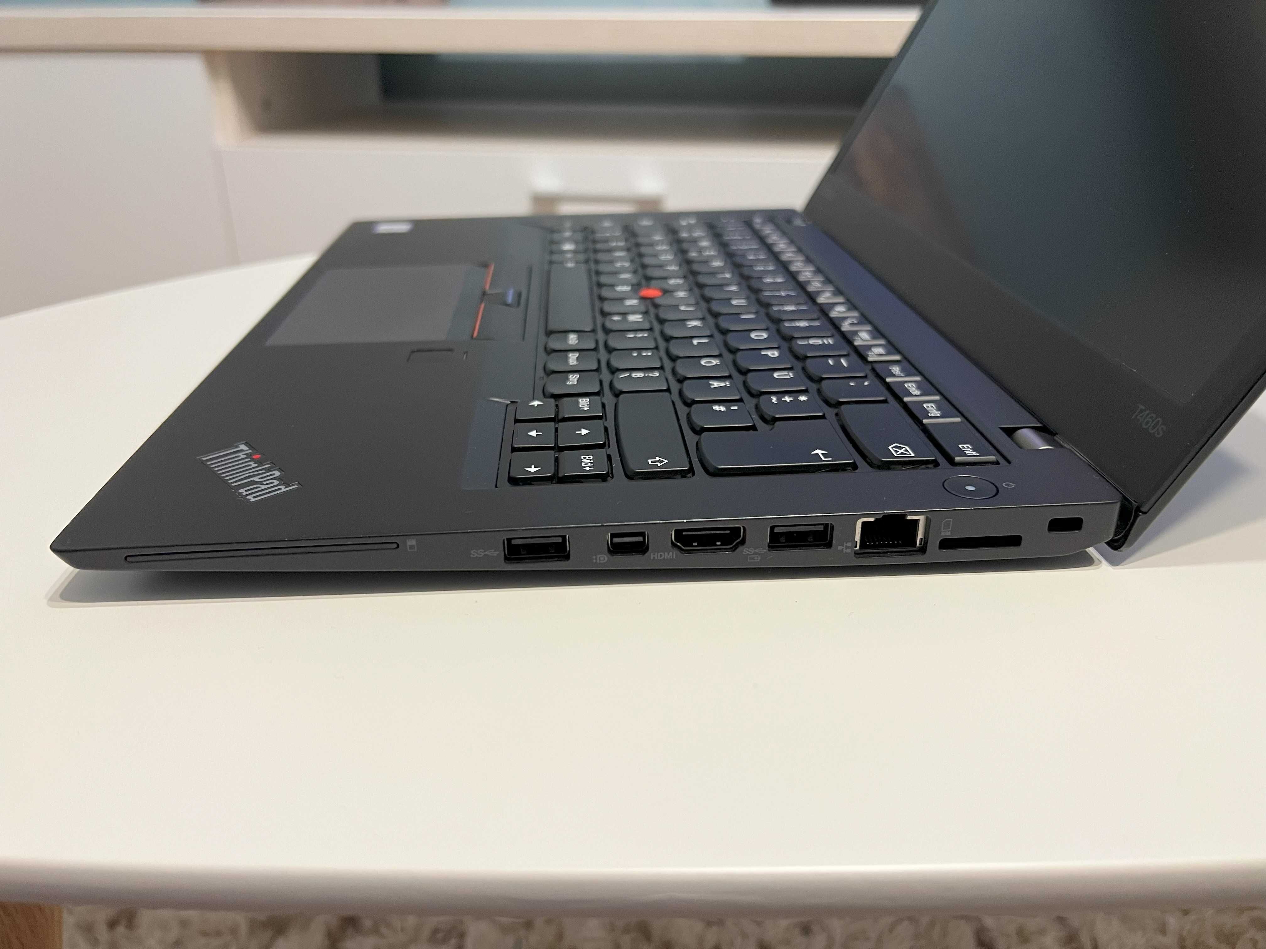 Vand laptop Lenovo T460s, 14 inch,I5 6300U, 12GB RAM, SSD 256GB