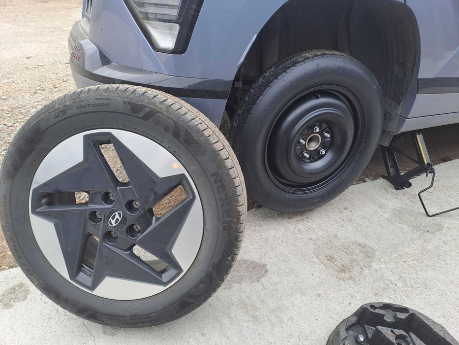 Roata de rezerva Slim Hyundai Kona Staria Santa FE Tucson Ioniq