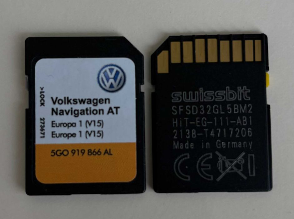 2024 Ново Mib1 DISCOVER MEDIA Europe V17 Навигационна AT Sd Card Gen.1