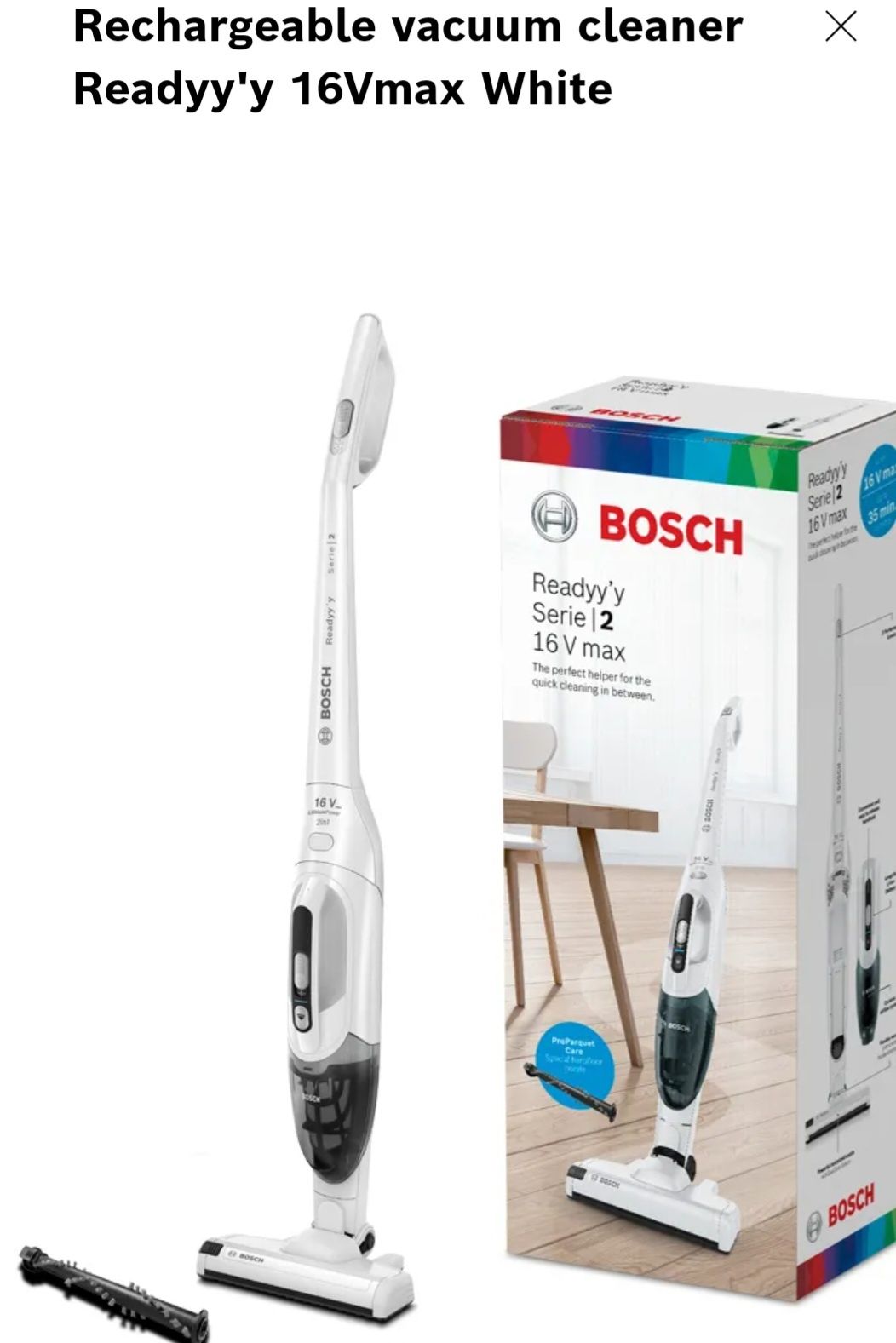 BOSCH Reaadyy' y Serie | 2 16Vmax