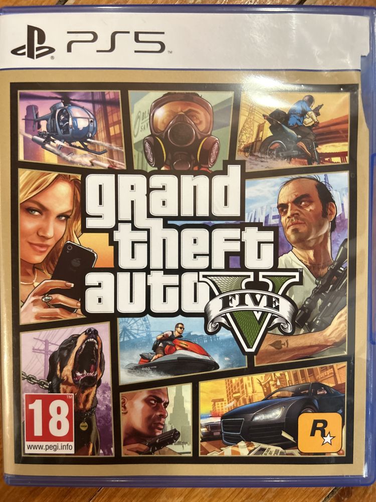 Grand theft auto 5 gta5 игра ps5 - цена 40 лв