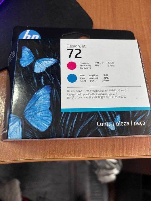 Струйный картридж HP 72 головки