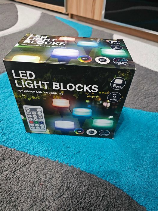 Leduri cu telecomanda pentru gradina