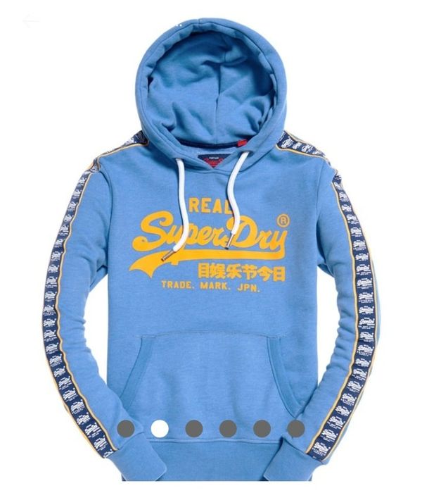 Страхотен мъжки суитчър SUPERDRY размер
М,без забележки, размери бОсм