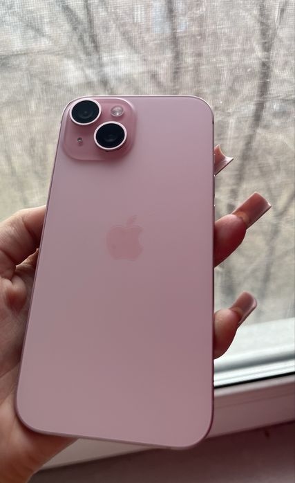 iphon 15 в розовом цвете