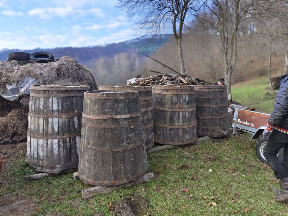 Cadă/bute/răcitoare din lemn pentru depozitare