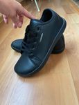 Боси barefoot маратонки черни мъжки обувки еко кожа