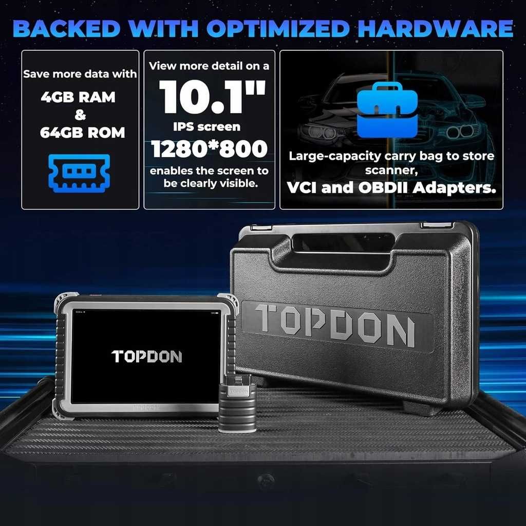 Професионална диагностика автодиагностика TOPDON Auto Phoenix Plus
