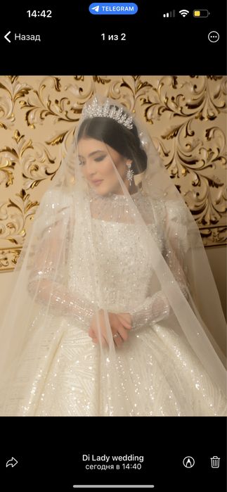 Келин куйлаклар холати яхши, 100$дан сотилади, 1-2 марта кийилган