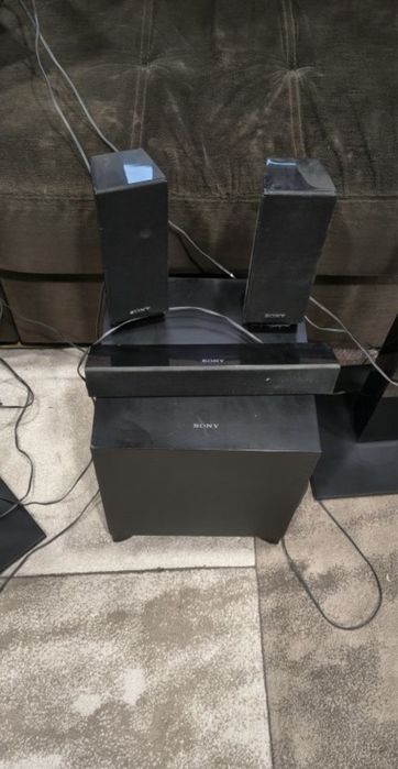 Домашно Кино SONY 5.1  Модел SS-TSB104,  ресийвър/блурей станция