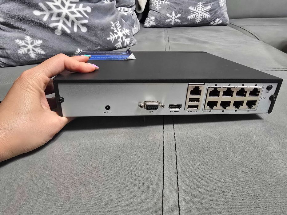 ANNKE PoE NVR 6MP 8-канален + HDD 500 GB