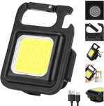 Lampa Lanterna Breloc Led COB Acumulator Magnet Desfăcător sticle Nou