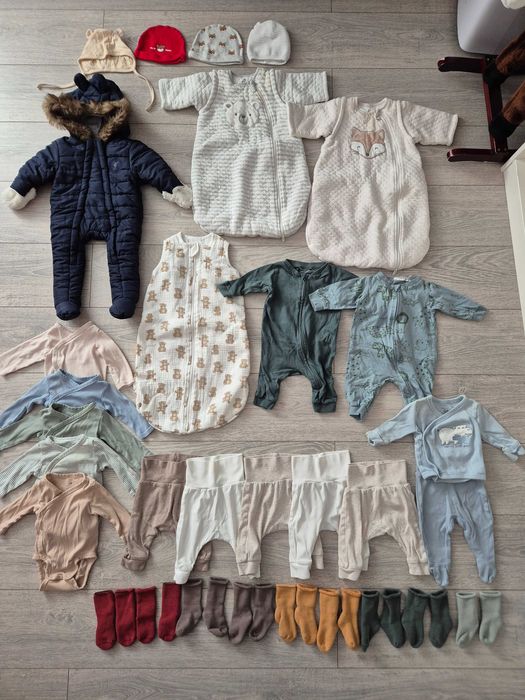 Lot haine H&M C&A 56 [1-2 luni]