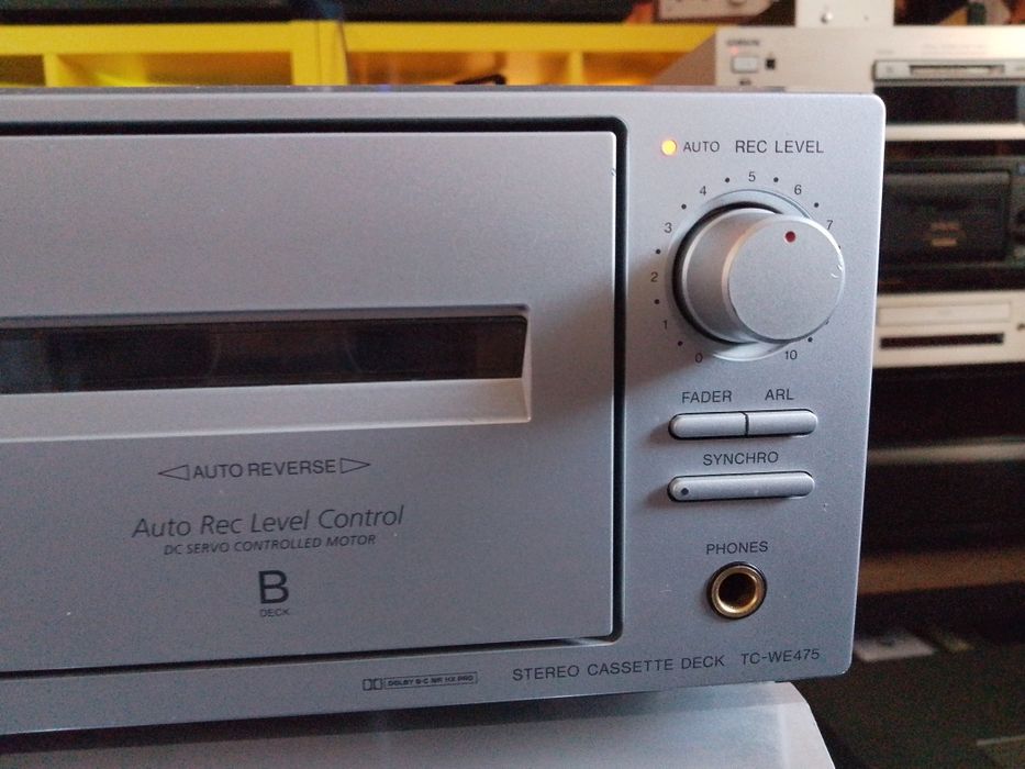 Casetofon Deck Sony TC-WE 475 cu Telecomanda