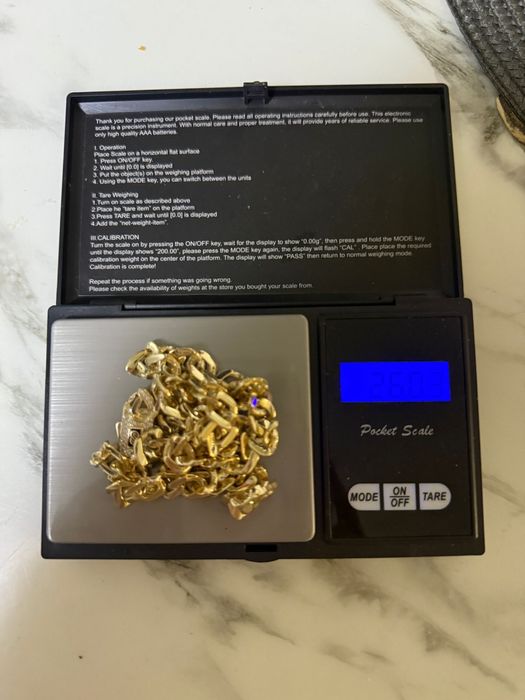 Lant aur 14k cuban monaco