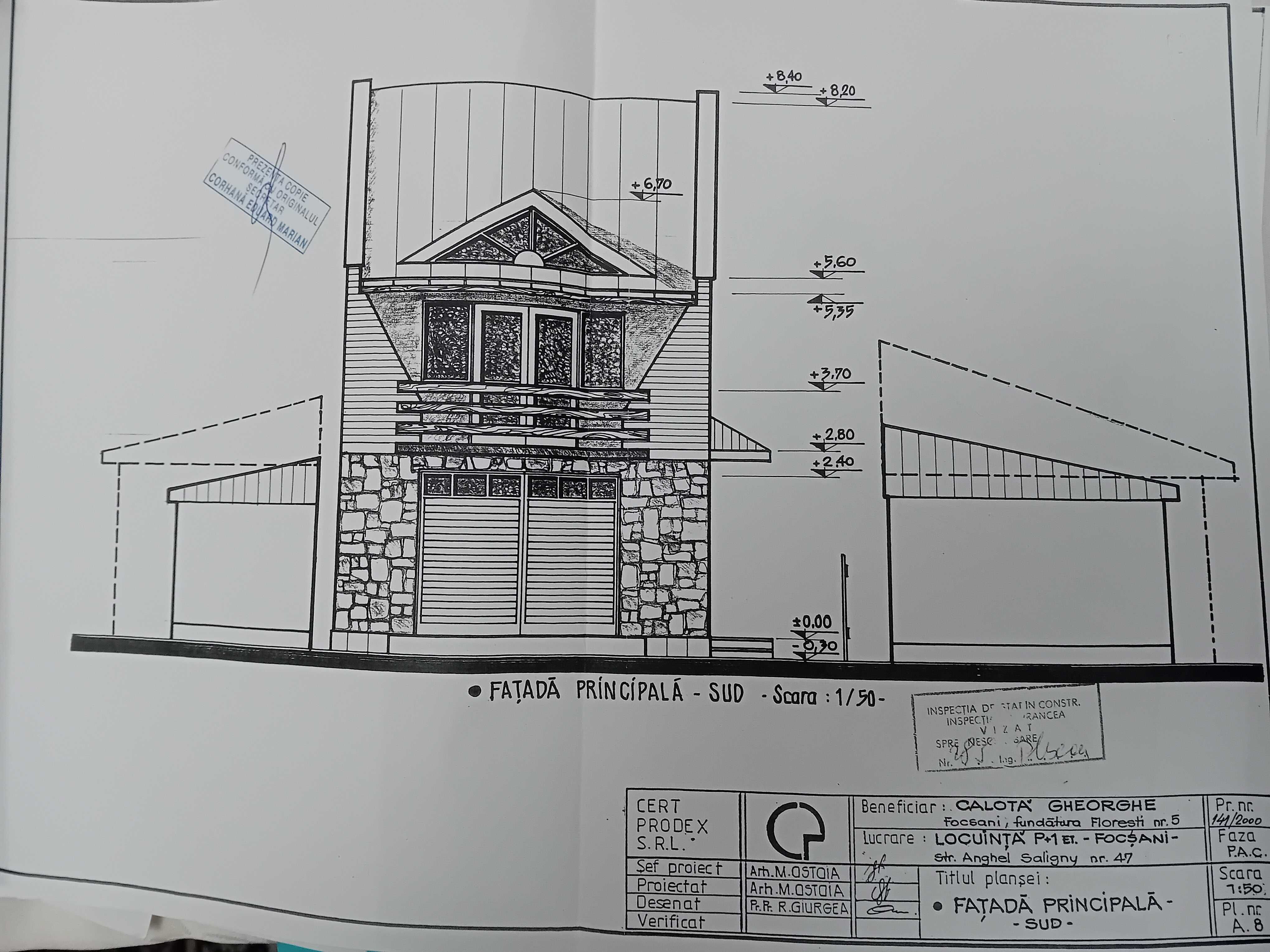 Vand Casa cu Etaj Zona Centrala Focsani Direct Proprietar