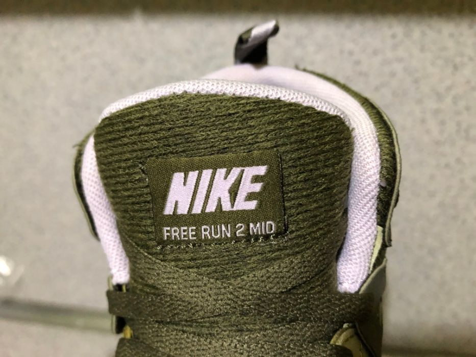 ОРИГИНАЛНИ *** Nike Free Run 2 Mid Boot Olive Womens