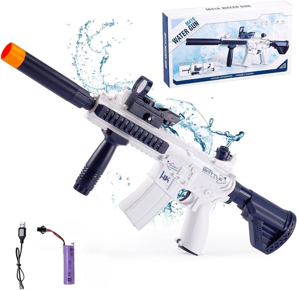 Водяной пистолет аккумуляторный Глок WATER GUN