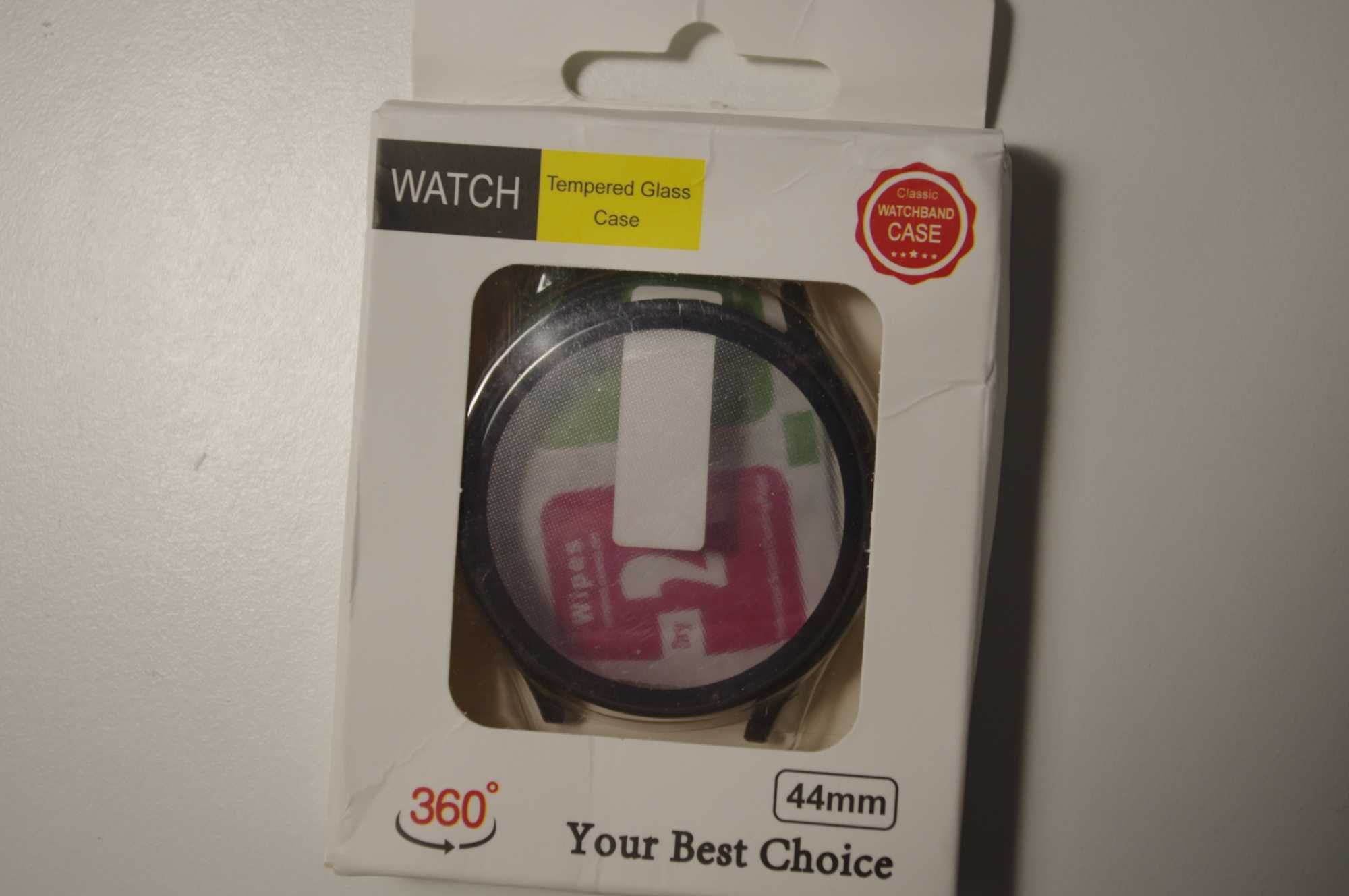 Husa smartwatch samsung watch 4 (44mm) GRI SI NEGRU