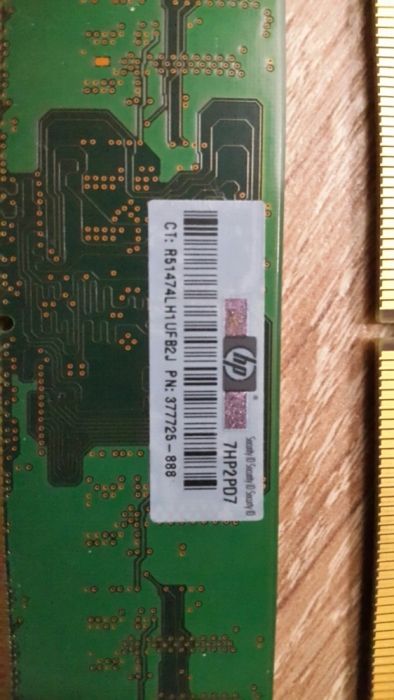 Памет за компютър Hewlett Packard 512 MB