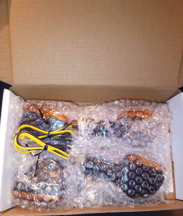 Justech Pachet de 4 bucăți ,12 V LED Micro Indicator Mini Indicator Lu