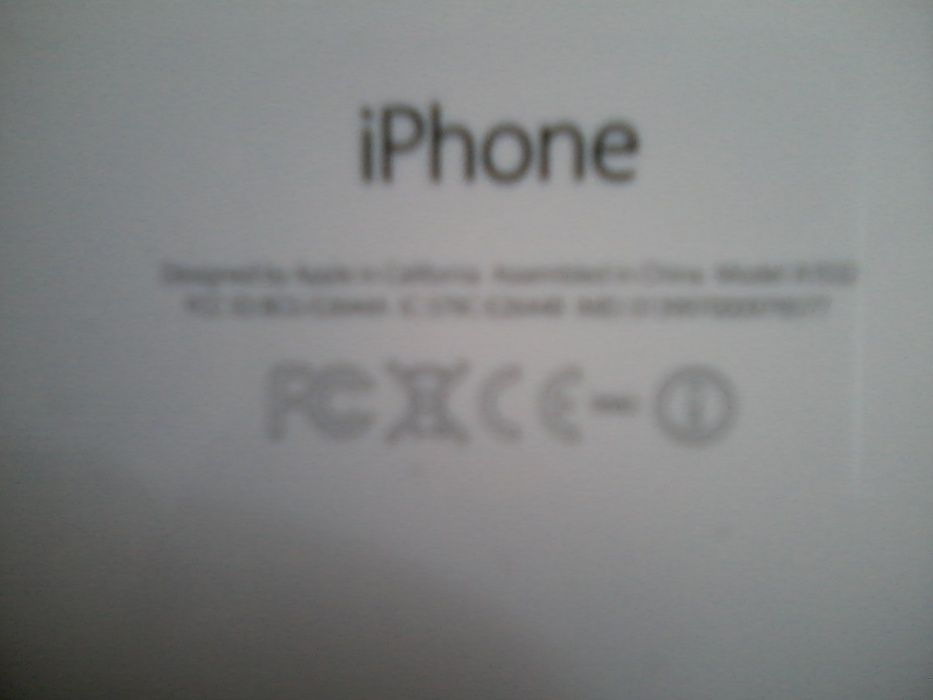 iPhone 5c (GSM/North America/A1532)64GB Specs model A1532