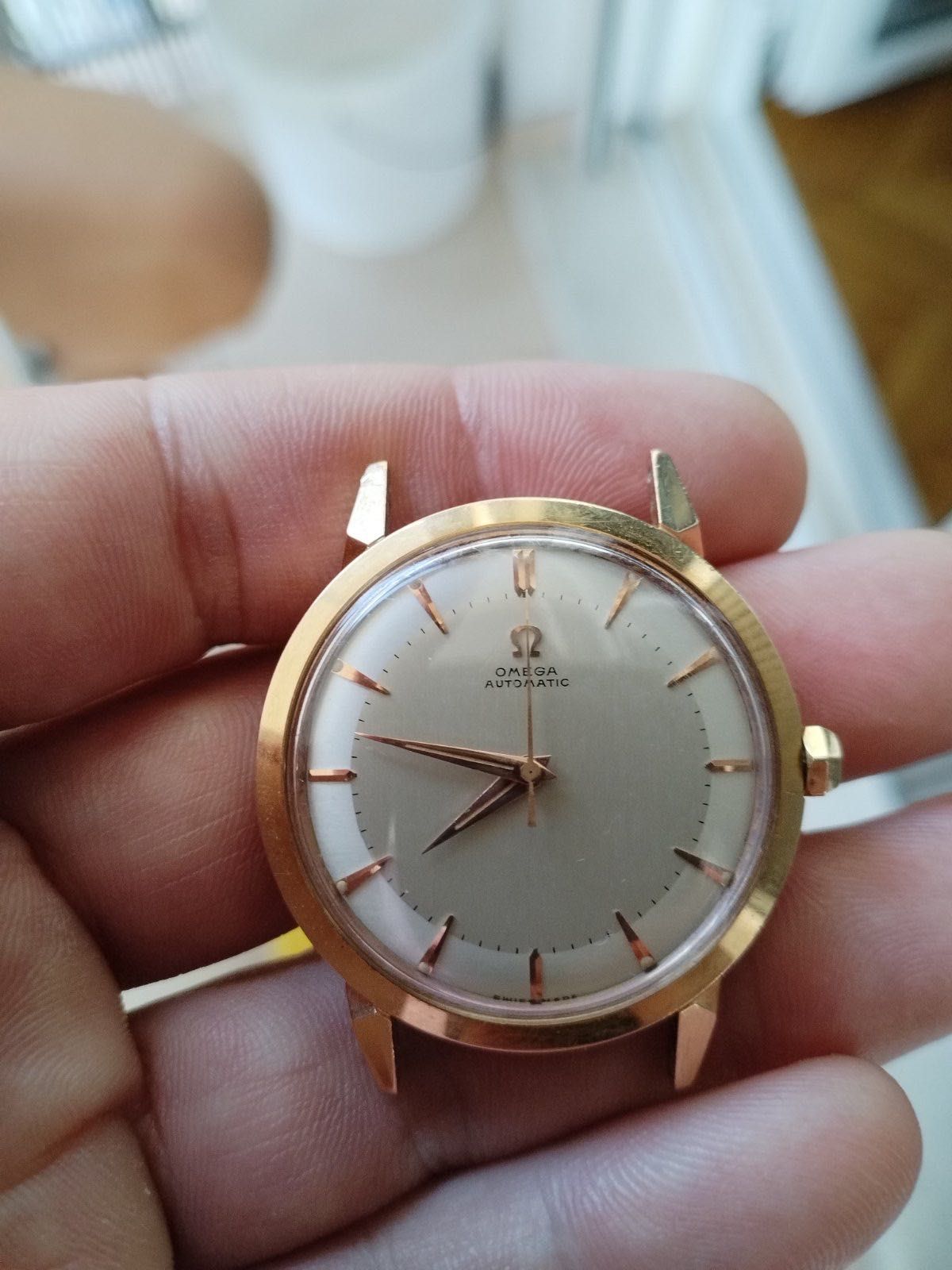 Omega Tresor Омега 18к златен часовник от 1954г