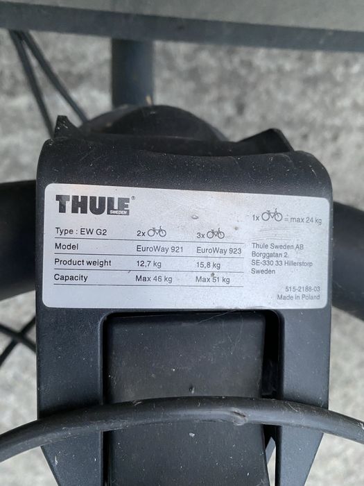 Suport Thule pentru biciclete