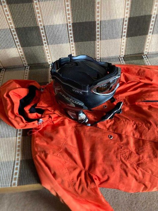 Casca ski CRATONI XL/XXL(60-63CM) si ochelari UVEX supersonc pro 2