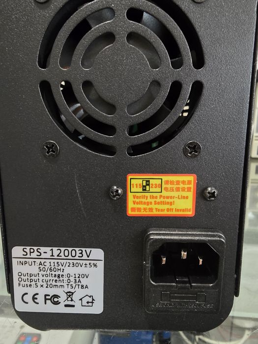 Vavd suta de laborator, sursa de alimentare  0-30v 10A